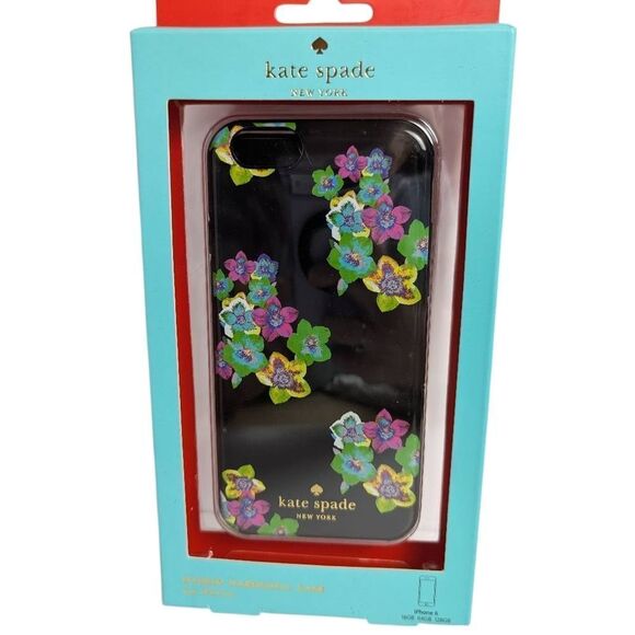 Kate Spade Black Tokyo Kimono Floral IPhone 6 Hybrid Case - Picture 1 of 2